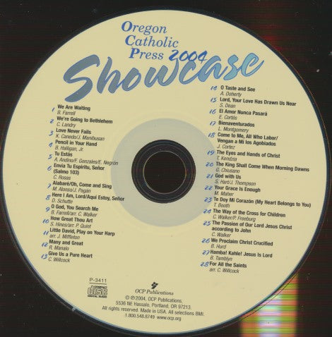 Oregon Catholic Press: Showcase 2004 w/ No Artwork