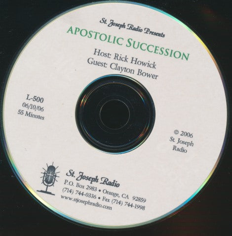 St. Joseph Radio: Apostolic Succession w/ No Artwork - NeverDieMedia