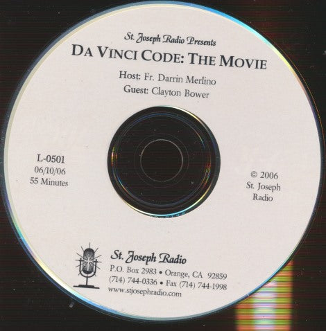 St. Joseph Radio: Da Vinci Code: The Movie w/ No Artwork - NeverDieMedia