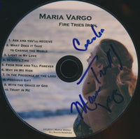 Maria Vargo: Fire Tries Iron Signed