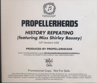 Propellerheads: History Repeating (featuring Miss Shirley Bassey) 2-Track Promo w/ Back Artwork