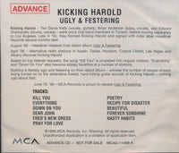 Kicking Harold: Ugly & Festering Advance Promo w/ Back Artwork