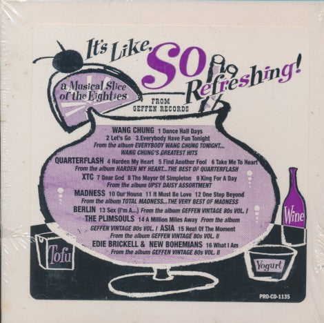 It's Like, SO Refreshing! A Musical Slice Of The Eighties Promo