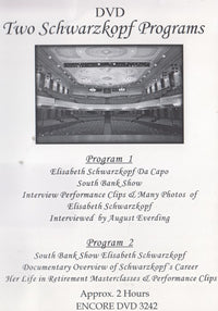 Two Schwarzkopf Programs