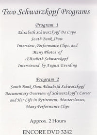 Two Schwarzkopf Programs