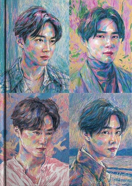 Suho: Self-Portrait w/ Postcard, Photocards & Booklet