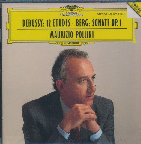 Maurizio Pollini: Debussy: 12 Etudes / Berg: Sonate Op. 1