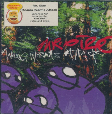 Mr. Oizo: Analog Worms Attack w/ Hype Sticker