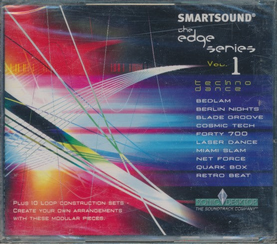 SmartSound: The Edge Series: Techno Dance Vol. 1 w/ Cracked Case