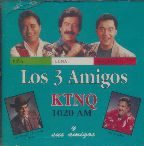 Los 3 Amigos Y Sus Amigos: KTNQ 1020 AM Promo w/ Cracked Case
