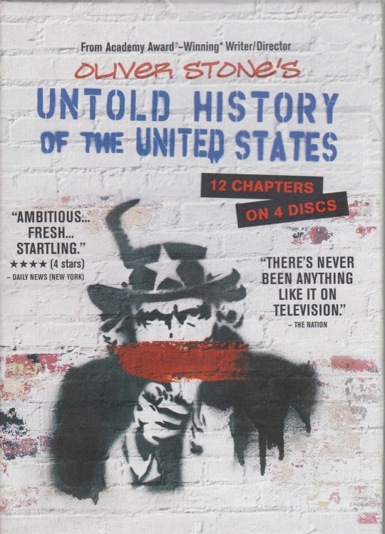 Oliver Stone's Untold History Of The United States 4-Disc Set w/ Booklet