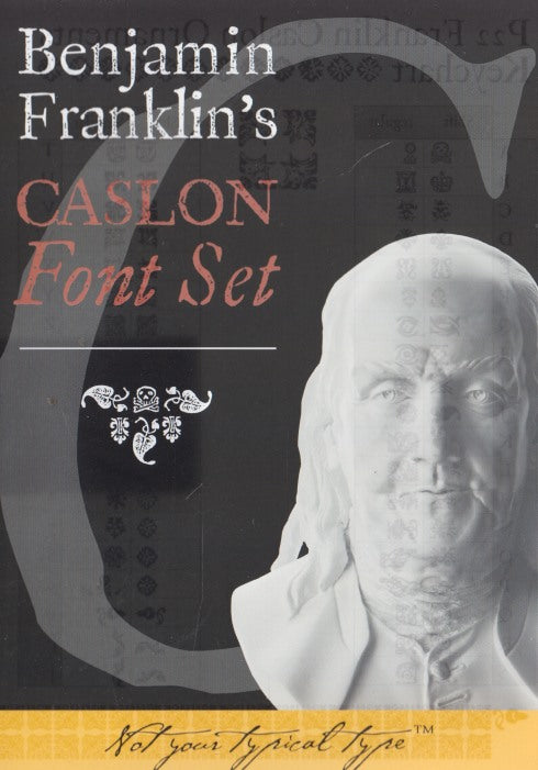 Benjamin Franklin's Caslon Font Set