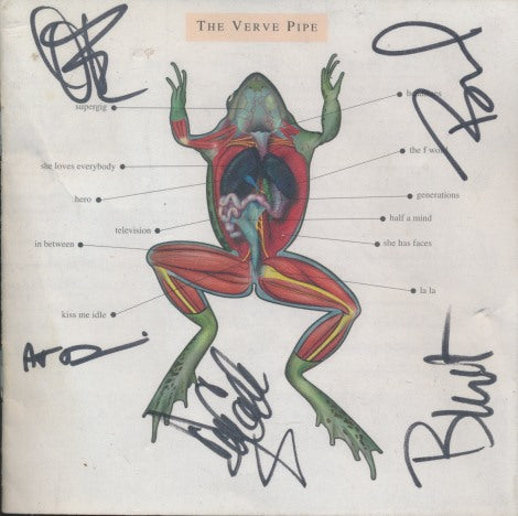 The Verve Pipe: The Verve Pipe Signed Artwork Only