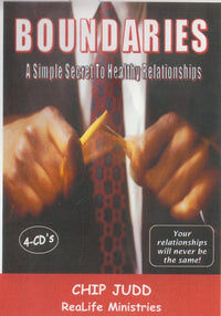 Boundaries: A Simple Secret To Healthy Relationships 4-Disc Set