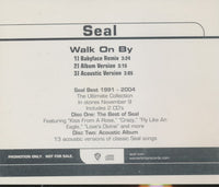 Seal: Walk On By 3-Track Promo w/ Back Artwork - NeverDieMedia