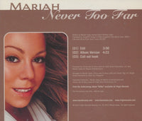 Mariah Carey: Never Too Far 3-Track Promo