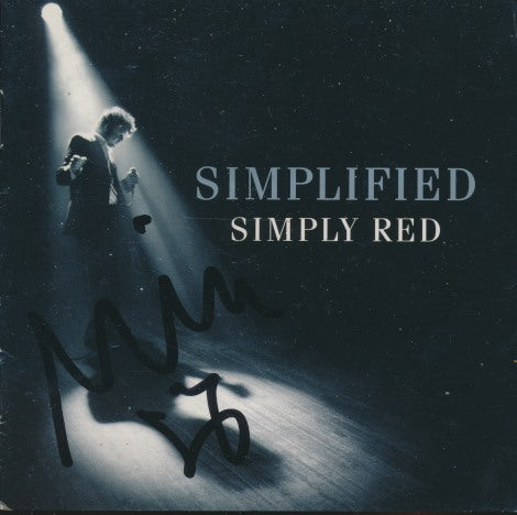 Simply Red: Simplified Signed Front Artwork Only