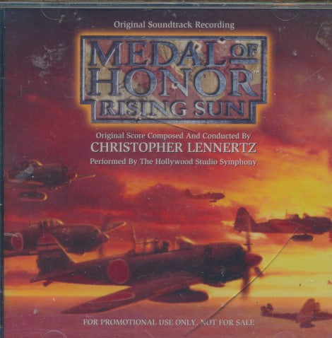 Medal Of Honor: Rising Sun: Original Soundtrack Recording Promo w/ Cracked Case