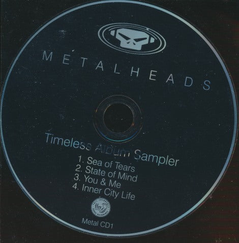 Metalheads: Timeless Album Sampler 4-Track Promo w/ No Artwork