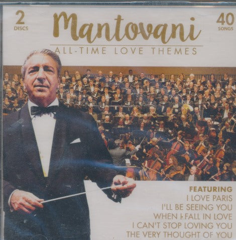 Mantovani: All-Time Love Themes 2-Disc Set w/ Cracked Case