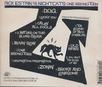 Rick Estrin And The Nightcats: One Wrong Turn Signed