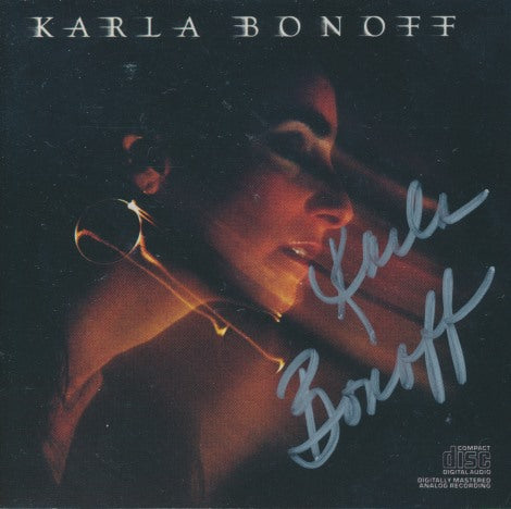 Karla Bonoff: Karla Bonoff Signed