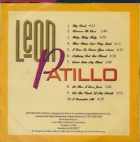 Leon Patillo: Souly For Him Signed w/ Front Artwork