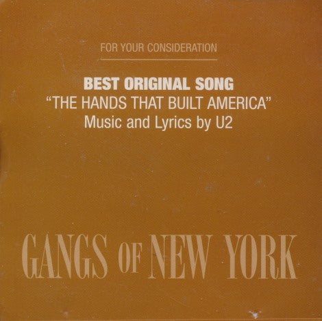 Gangs Of New York: U2: The Hands That Built America FYC
