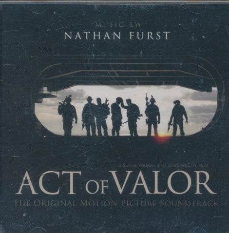 Act Of Valor: The Original Motion Picture Soundtrack Promo w/ Cracked Case