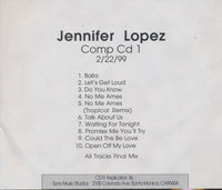 Jennifer Lopez: Comp CD 1 (2/22/99) 10-Track Promo w/ Back Artwork