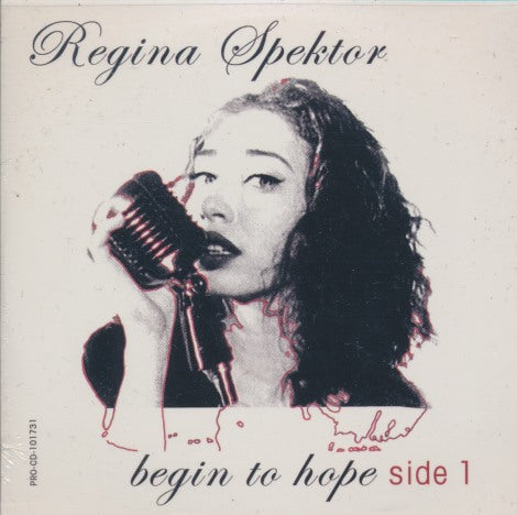 Regina Spektor: Begin To Hope: Side 1 6-Track Promo