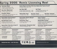 Warner Bros. Spring 2006: Remix Licensing Reel Promo 2-Disc Set