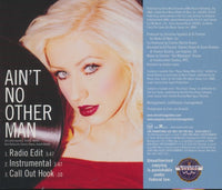 Christina Aguilera: Ain't No Other Man 3-Track Promo w/ Licensing Sticker