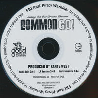 Common: Go! 3-Track Promo w/ Back Artwork - NeverDieMedia