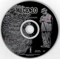 Mack 10: The Recipe: Ingredients 6-Track  Promo w/ Back Artwork