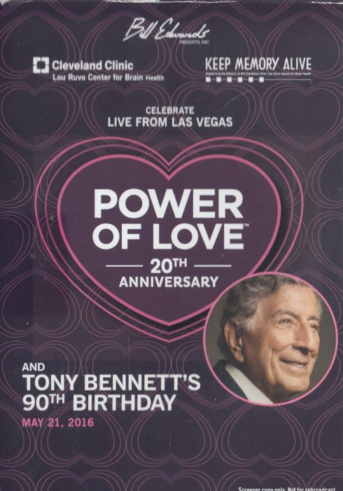 Keep Memory Alive Power Of Love: 20th Anniversary & Tony Bennett's 90th Birthday