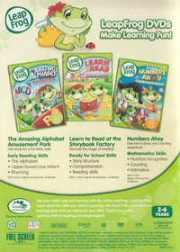 LeapFrog 3 DVD Learning Collection 3-Disc Set