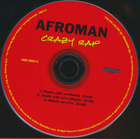 Afroman: Crazy Rap 3-Track Promo w/ Back Artwork