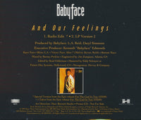 Babyface: And Our Feelings 2-Track Promo