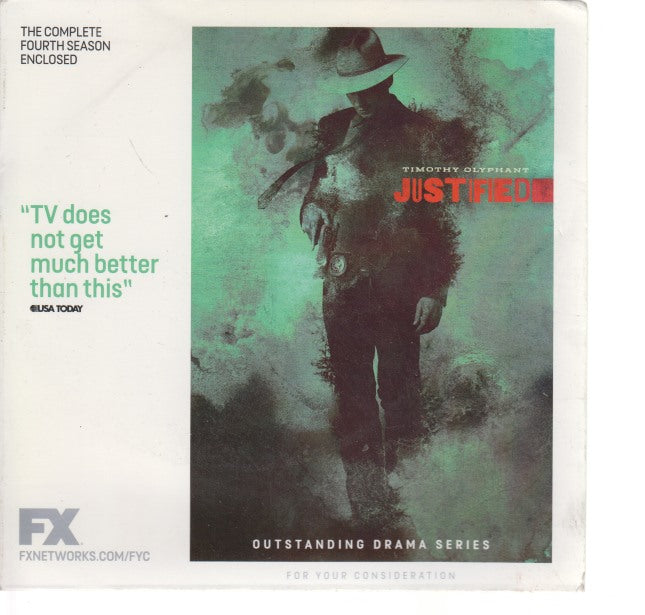 Justified: The Complete Fourth Season FYC 3-Disc Set