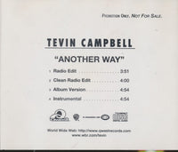 Tevin Campbell: Another Way 4-Track Promo w/ Back Artwork - NeverDieMedia