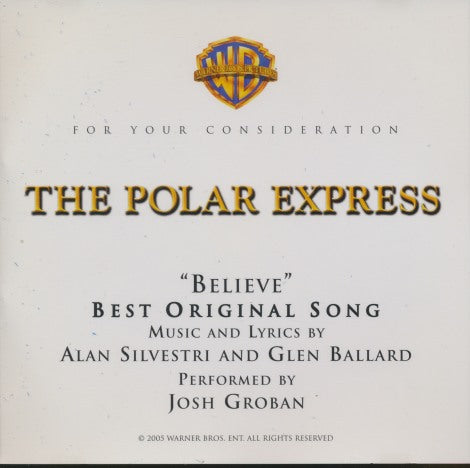 The Polar Express: Believe FYC Promo w/ Front Artwork - NeverDieMedia