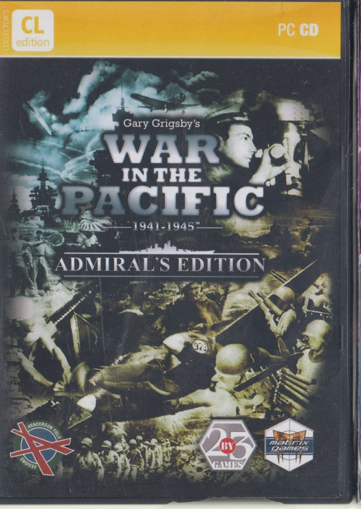 Gary Grigsby's War In The Pacific: 1941-1945 Admiral's Collector's CL