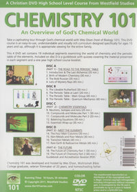Chemistry 101: An Overview Of God's Chemical World 4-Disc Set