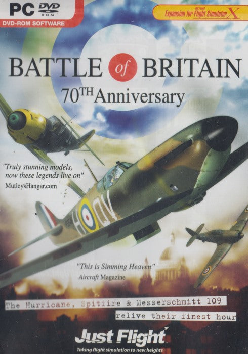 Battle Of Britain 70th Anniversary w/ Pilot's Notes Manual