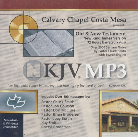 Calvary Chapel Costa Mesa NKJV MP3: Old & New Testament 7-Disc Set