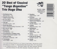 Trio Hugo Diaz: 20 Best Of Classical Tango Argentino