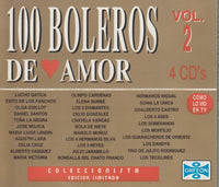 100 Boleros De Amor Vol. 2 Limited 4-Disc Set