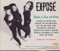Expose: The Top Ten Hits Of Expose 7-Track Promo