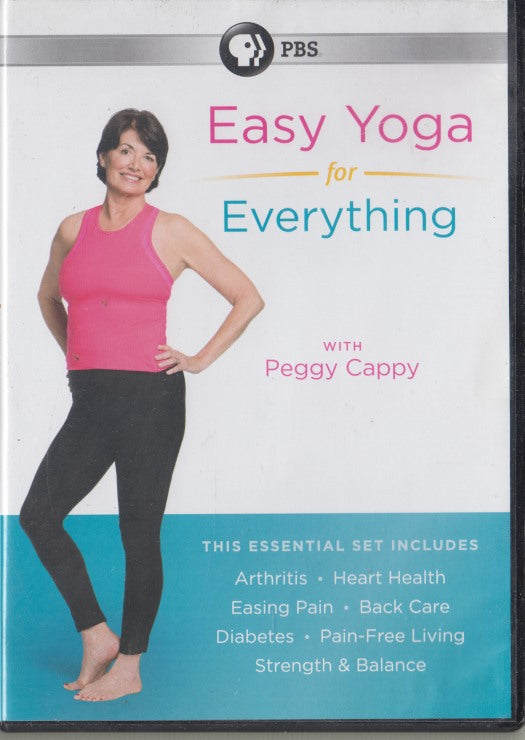 Easy Yoga For Everything With Peggy Cappy 10-Disc Set